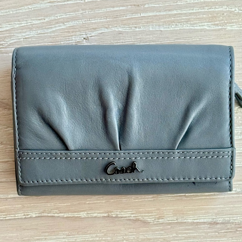 Coach Soho Pleated Leather Wallet
